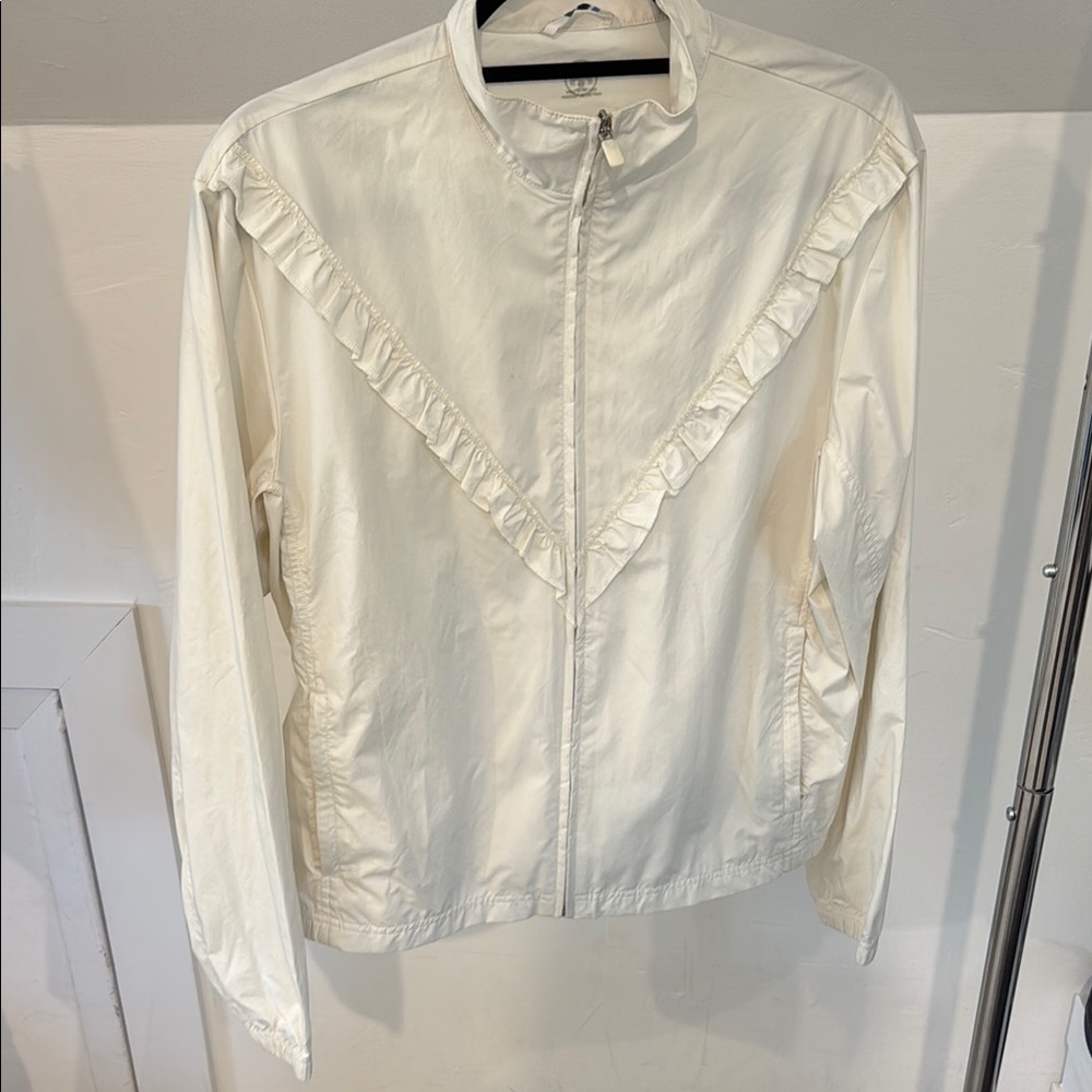 Tory Burch Ruffle Tennis Jacket